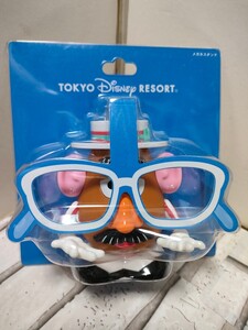 珍品希少。TOKYO DISNEY RESORT Mr.ポテトヘッド　メガネスタンドフィギア