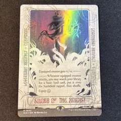 MTG【Foil】精霊信者の剣/Sword of the Animist１枚