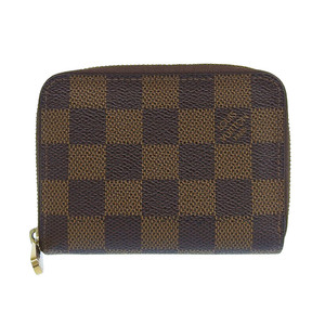 ルイヴィトン LOUIS VUITTON ダミエ ジッピー・コインパース コインケース コンパクトウォレット 小銭入れ M63070 中古 新入荷 LV1569