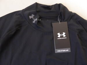 UNDER ARMOUR アンダーアーマー HEATGEAR モックネック半袖コンプレッションシャツ　XXL　黒