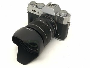 FUJIFILM X-T30 / SUPER EBC XF 18-55mm 1:2.8-4 R LM OIS Φ58 ミラーレス デジタル一眼レフカメラ フード付き ジャンク 中古【UW070572】