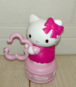 SANRIO　ハローキティ　リングホルダー　2006年　ポリレジン　置物　フィギュア　アクセサリーホルダー　訳あり品　サンリオ レトロ キティ