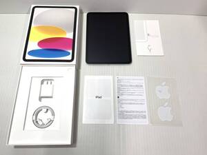 0976975C★ 【利用制限△判定】SoftBank Apple iPad 第10世代 Wi-Fi+Cellular 64GB シルバー MQ6J3J/A ソフトバンク アップル