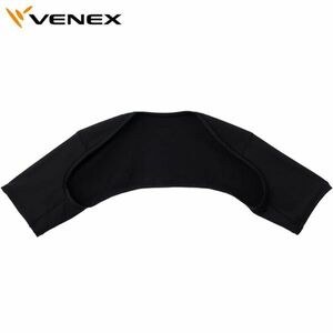 【送料無料　メール便】【新品即決】VENEX ベネクス ショルダーカバー ブラック　L-XL 6126-0332