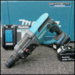 △M48) makita/マキタ 20mm 充電式 ハンマドリル HR202D 18V バッテリー2個 コードレス/穴あけ/穿孔/ハツリ/コンクリート