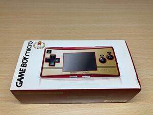 美品　新品電池交換済み　 ゲームボーイミクロ ファミコンバージョン 任天堂 Nintendo ニンテンドー GAMEBOY micro OXY-001