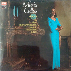 英LP Maria Callas, Nicola Rescigno Arias From Aida - Un Ballo In Maschera - I Vespri Siciliani - I Lombardi - Attila / Il Pirata