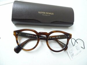 ◆OLIVER PEOPLES オリバーピープルズ 美品 ケースタグ完備 2022/2023 べっ甲柄 フレーム 眼鏡 OV5475U 1724 Rosden 49□22 145