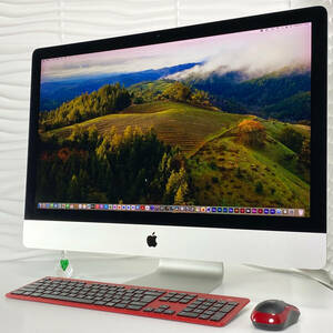 【美品】iMac Retina 5K Late2015/27インチ Core i7 メモリ32GB/Fusion Drive 1.25TB/AMD Radeon R9 395X搭載。