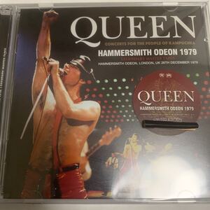 QUEEN / HAMMERSMITH ODEON 1979 LEGENDARY MASTER TAPES ● 2CD + 特典DVDR