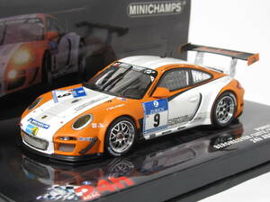 1/43 ポルシェ GT3R ハイブリット #9 ADAC ニュルブルクリンク24時間 2010