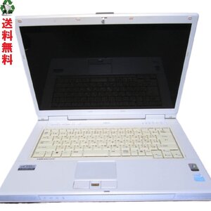 富士通 FMV-BIBLO NF40T【Celeron M 410】　512MBメモリ　【WindowsXPモデル】 均一 BIOS表示可 ジャンク　送料無料 [89914]