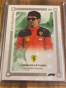 ルクレール　フェラーリ2023 Topps Eccellenza Formula 1 - Green Charles Leclerc /99