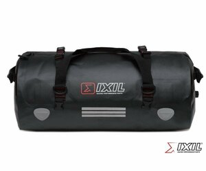 IXIL製 バイク用 防水 ツーリングバック シートバック 肩掛けバッグ 大容量 50L ブラック/ボストンバッグ ショルダーバッグ【送料800円】