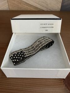 新品未使用 N.hoolywood silver bracelet ビーズ 星条旗 ブレスレット amp japan エヌハリ アンクレット シルバー 黒 銀 ハリウッド