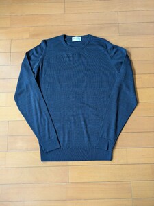 極上 定番ニット JOHN SMEDLEY ジョンスメドレー ハイゲージ ウール ニット セーター ウィリアムロッキー クルチアーニ ザノーネ ドルモア