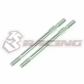 ★▲チタン製M3 x 52mmターンバックル,3レーシング3RAC-TR352（ゆうパケット）