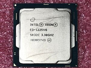 #1196 Intel Xeon E3-1225 v6 SR32C (3.30GHz/ 8MB/ LGA1151) 保証付