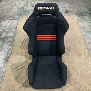 【特注品！】RECARO レカロ SR-3 セミバケ 両側ダイヤル 赤レザー 青ステッチ 中古 車検 リクライニング セミバケットシート SR3