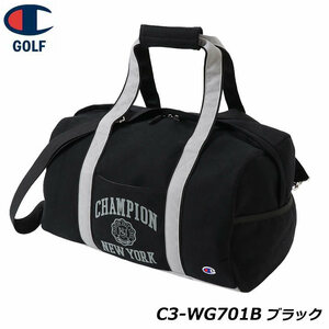 チャンピオン ゴルフ C3-WG701B ボストンバッグ ブラック（090）普段使い カジュアルバッグ 旅行 レジャー Champion GOLF 送料無料 即納