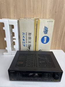 【V-3】 Pioneer VSA-550-K AVアンプ 動作確認済 元箱付 傷 パイオニア 中古品 2239-31