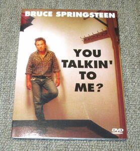 輸入盤1DVD：BRUCE SPRINGSTEEN/YOU TALKIN’ TO ME?/PIGNON-048/未使用/欧州デジパック