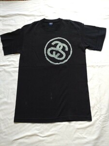 stussy半袖Tシャツ ブラック 綿100％ Mサイズ