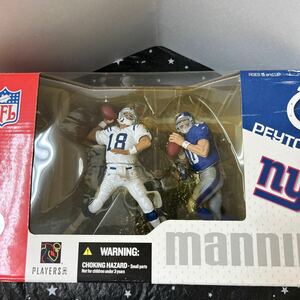 NFL McFarlane 2004 Series 4 Deluxe 2Pack The Manning Brothets Payton Manning/Eli Manning マクファーレン マニング兄弟フィギュア