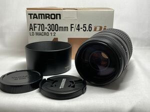 ★新品級★ タムロン TAMRON AF 70-300mm F4-5.6 DI キヤノン用 元箱付き#164