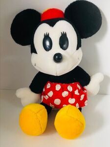 オールドミニーマウス ぬいぐるみ 東京ディズニーランド TDL レトロ ヴィンテージ