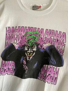 89年 joker Tシャツ ヴィンテージ ビンテージ 当時物 ジョーカー バットマン vintage 80s 90s 映画 ムービー movie