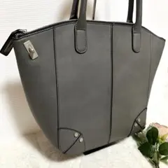 ニーマン マーカス NEIMAN MARCUS トートバッグ　レザー　アイボリー