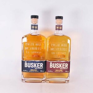 2本セット★バスカー シングル グレーン / シングル モルト 700ml 44.3% アイリッシュウイスキー THE BUSKER L01S006