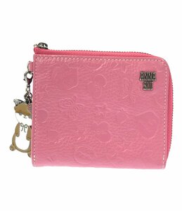 アナスイ L字ファスナー財布 キーホルダー付き 小倉 唯コラボ レディース ANNA SUI [0502]