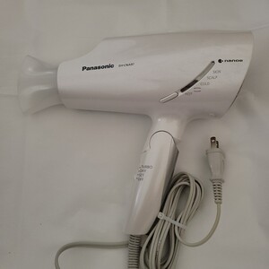 Panasonic パナソニック ヘアドライヤー EH-CNA97 ナノイー nanoe 1200w 50/60Hz ホワイト 白 ドライヤー 中古品