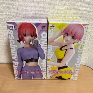 五等分の花嫁∬ fascinity figure 二乃 一花 ジムデート フィギュア 中野二乃 中野一花 2種セット　新品　即決