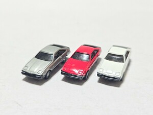 セリカXX 3台 シルバー レッド ホワイトトヨタ TOYOTA CELICA カーコレ 品番 36 37 40 カーコレクション 第2弾 トミーテック TOMYTEC