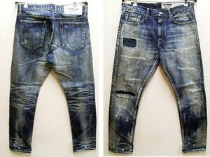 ◇即決[M]美品 NEIGHBORHOOD 20SS BULLET SAVAGE.DP NARROW/14OZ-PT ナロー サベージデニム 201XBNH-PTM15 パンツ■853