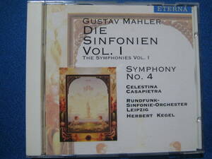 CD★交響曲第4番 (マーラー)　Gustav Mahler - Celestina Casapietra, Rundfunk-Sinfonie-Orchester Leipzig, BC 3018-2★7362