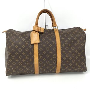 ●ルイヴィトン LOUIS VUITTON キーポル50 ボストンバッグ モノグラム M41426 [Jコレ] K12MU306