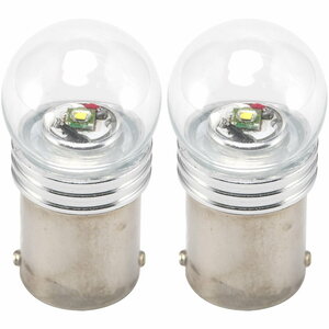 【CREE製5W】 AA/VF系 シティ [S57.11-S61.10] ナンバー灯 G18（BA15s） CREE LED 5W 2個セット