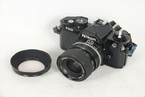 ★ 1円スタート ★ Nikon ニコン New FM2 フィルム一眼レフ 35-70mm 中古 現状品 250101Y8643