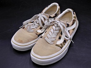 VANS バンズ オールドスクール ライト 迷彩 スニーカー size24ｃｍ/ベージュ ■■ ☆ eka5 レディース