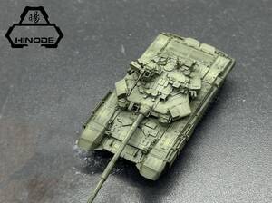 HINODE 1/144 完成品　塗装済　ロシア軍　主力戦車 T-90a ロシアウクライナ戦争　ワールドタンクミュージアム　240626