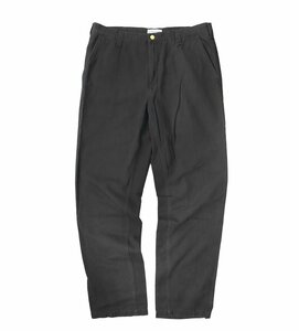 ADAM KIMMEL × CARHARTT ◆ コットンキャンバス ワークパンツ 黒 XL チノパン アダムキメル カーハート ◆WX9