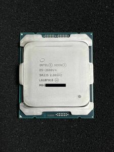 動作美品 Xeon E5-2699V4 22-Core 2.2GHz~Max 3.6GHz/55M/FCLGA2011/SR2JS ((同一ロット・3個限定！))