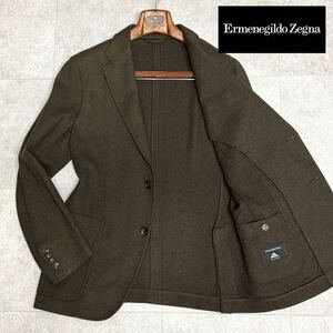 近年モデル◎Ermenegildo Zegna/エルメネジルドゼニア 最上級オアジカシミヤ100% テーラードジャケット OASI CASHMERE 定価66万円 52サイズ