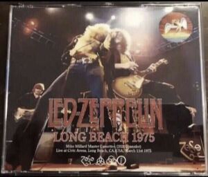 Led Zeppelin レッドツェッペリン ■ Long Beach 1975 Mike Millard Master Cassettes (2020 Transfer) / 3CDR / Live at Civic Arena, Lon