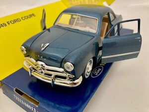 1949 FORD COUPE フォード クーペ 1/24 MOTOR MAX ダイキャスト製 ビンテージ アンティーク 外車 アメ車 ミニチュア 自動車 スポーツカー