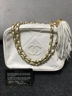 シャネル CHANEL フリンジ チェーンショルダーバッグ ココマーク